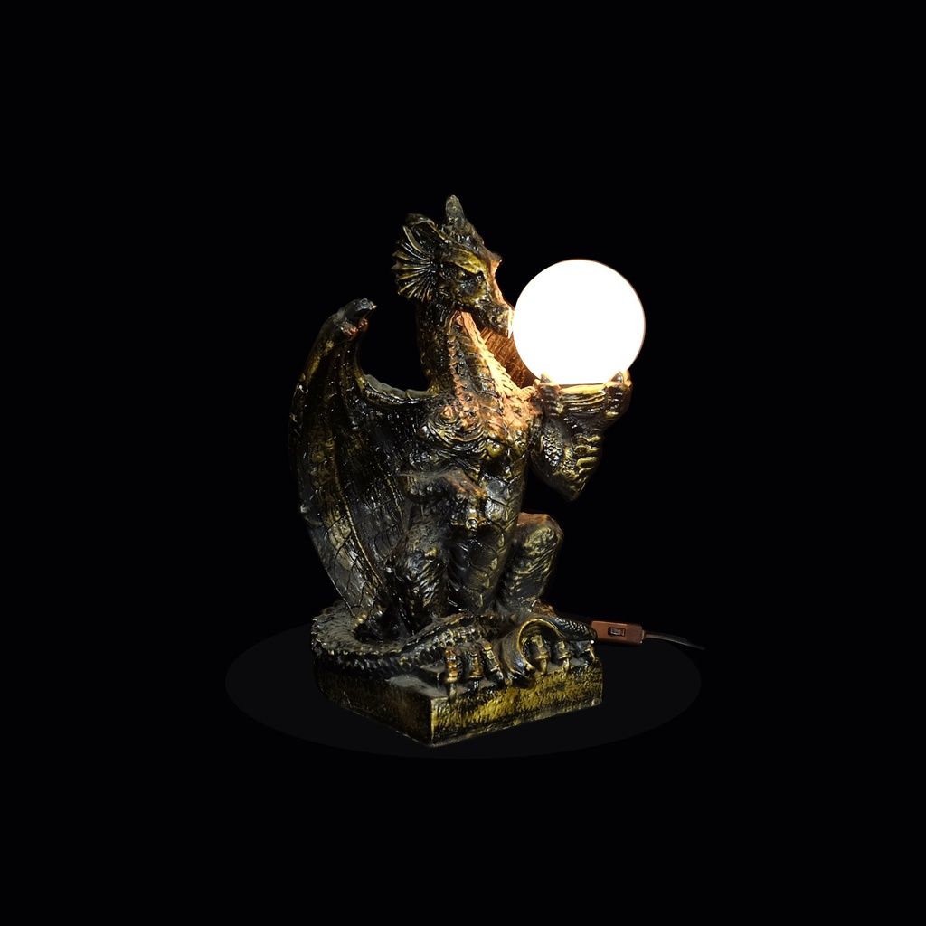 Tischlampe Drachen
