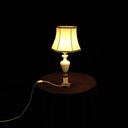 Tischlampe mit Marmorfuß
