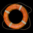 oranger Rettungsring