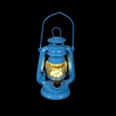 blaue Öllampe mit LED