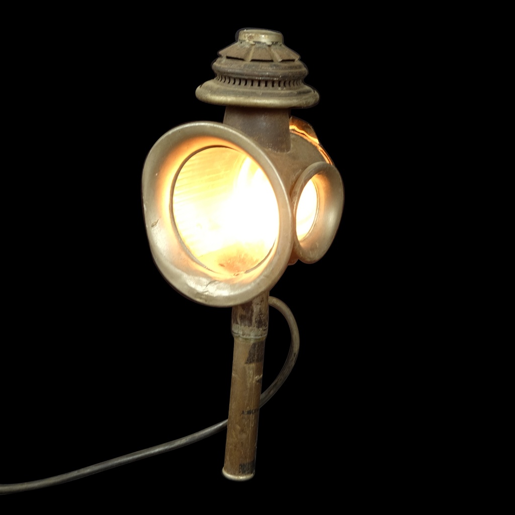 Signallampe aus Metall