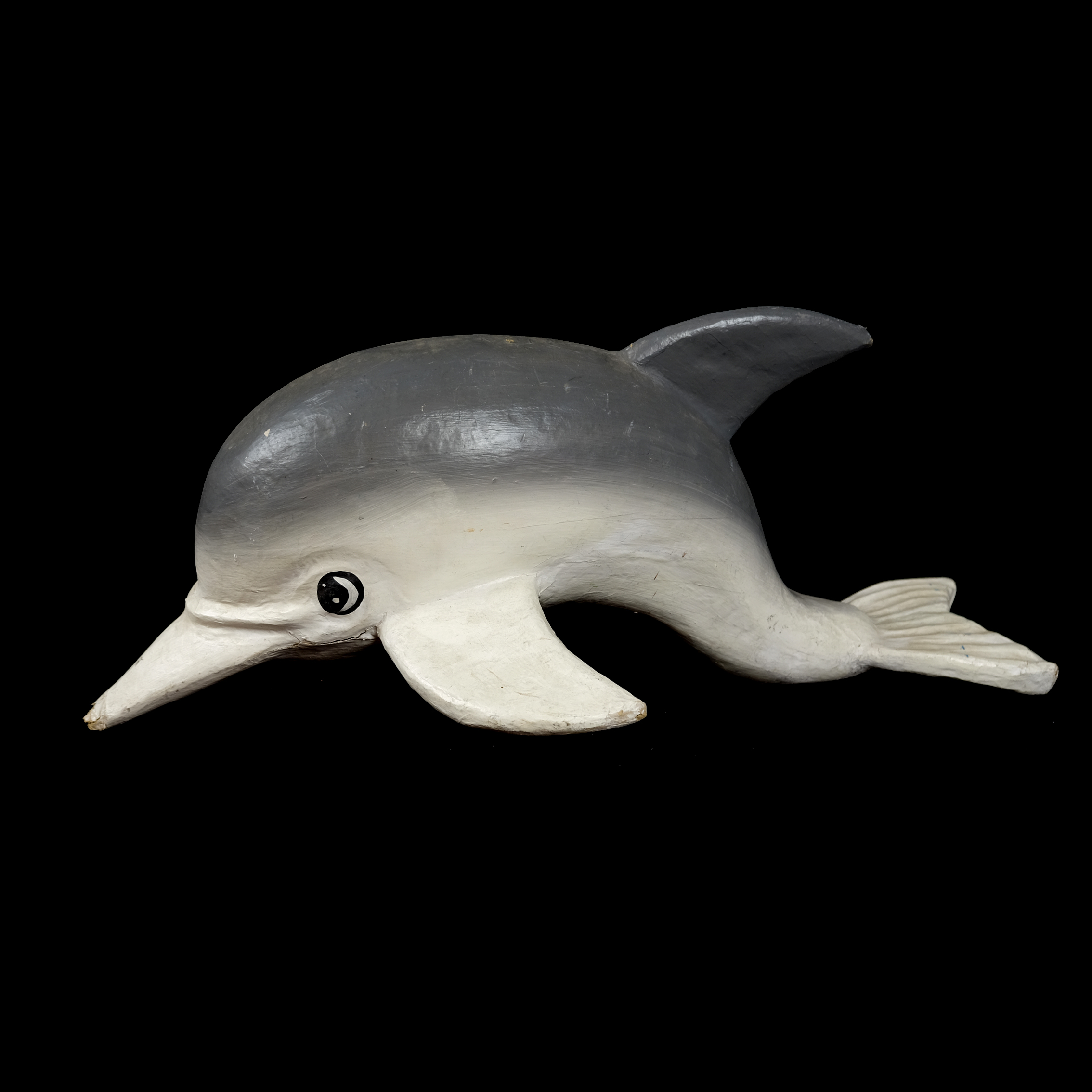 Pappmache-Figur Delphin