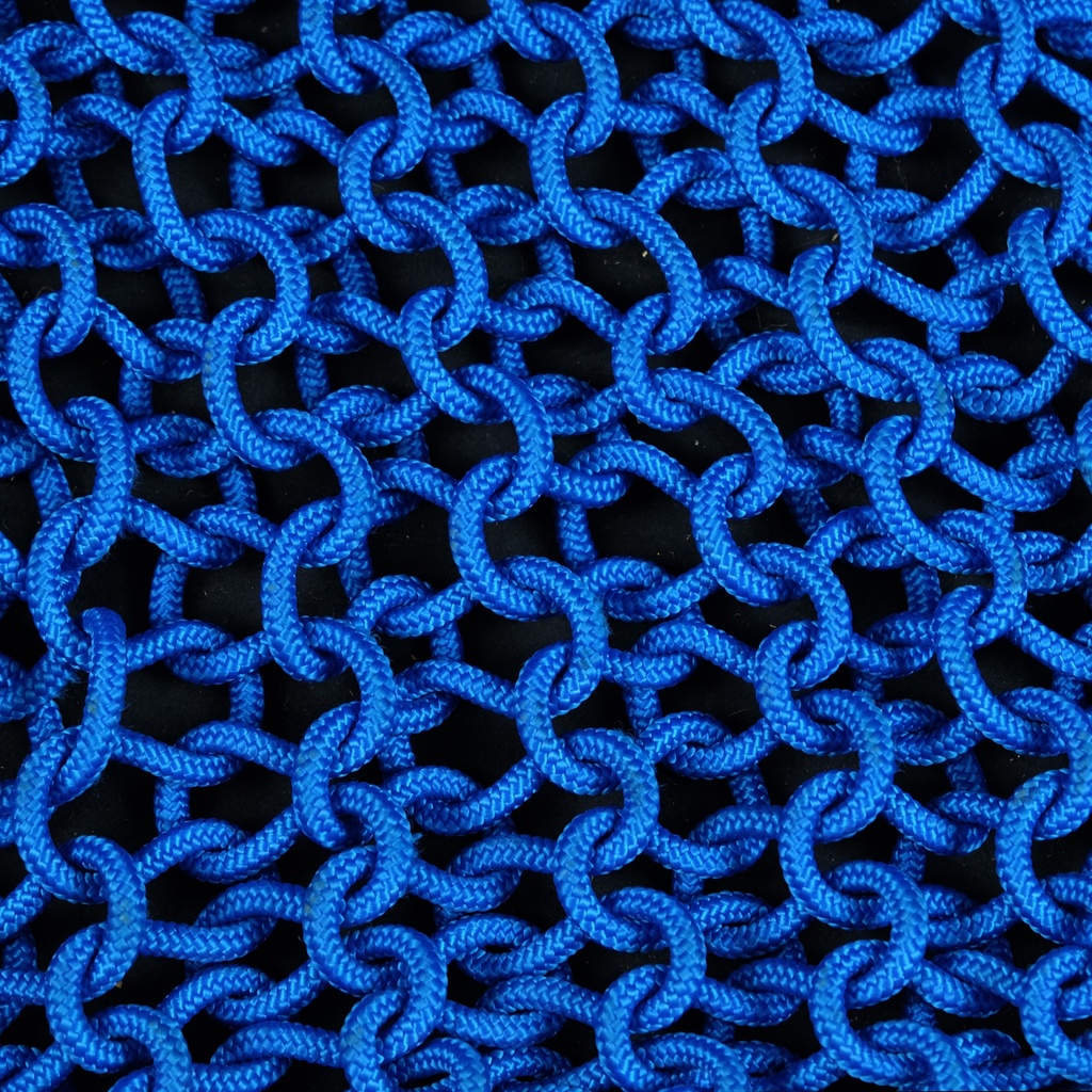 großes blaues Netz
