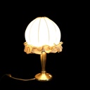 Tischlampe mit Rüschen