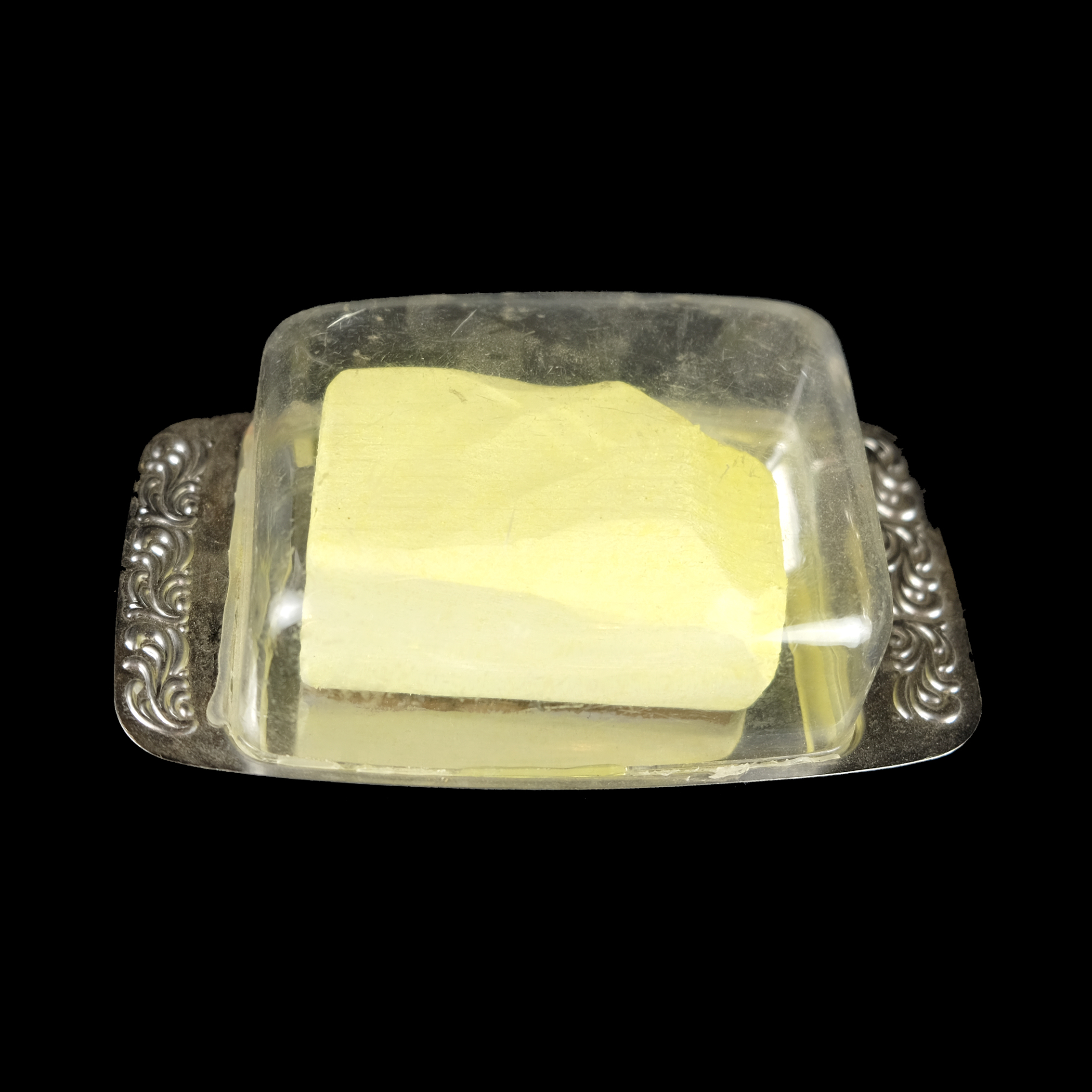 Kunst-Butter in Butterglocke