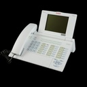 graue Telefonanlage mit Bildschirm