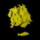 kleine bunte Plastikfische