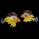 bunter Feuer-Fisch aus Gummi