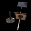 Drehbare Stühle mit Bodenplatte