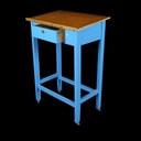 blauer Stehtisch