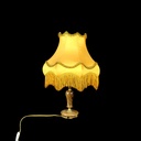 Tischlampe mit Fransenschirm