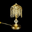 Tischlampe mit Glasperlen