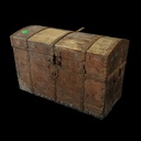 antike Holztruhe