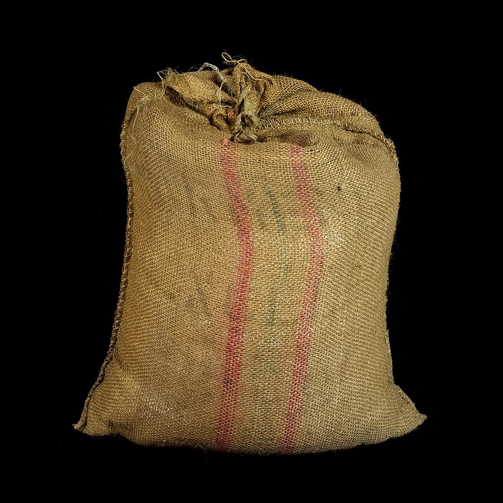 Jutesack mit Füllung