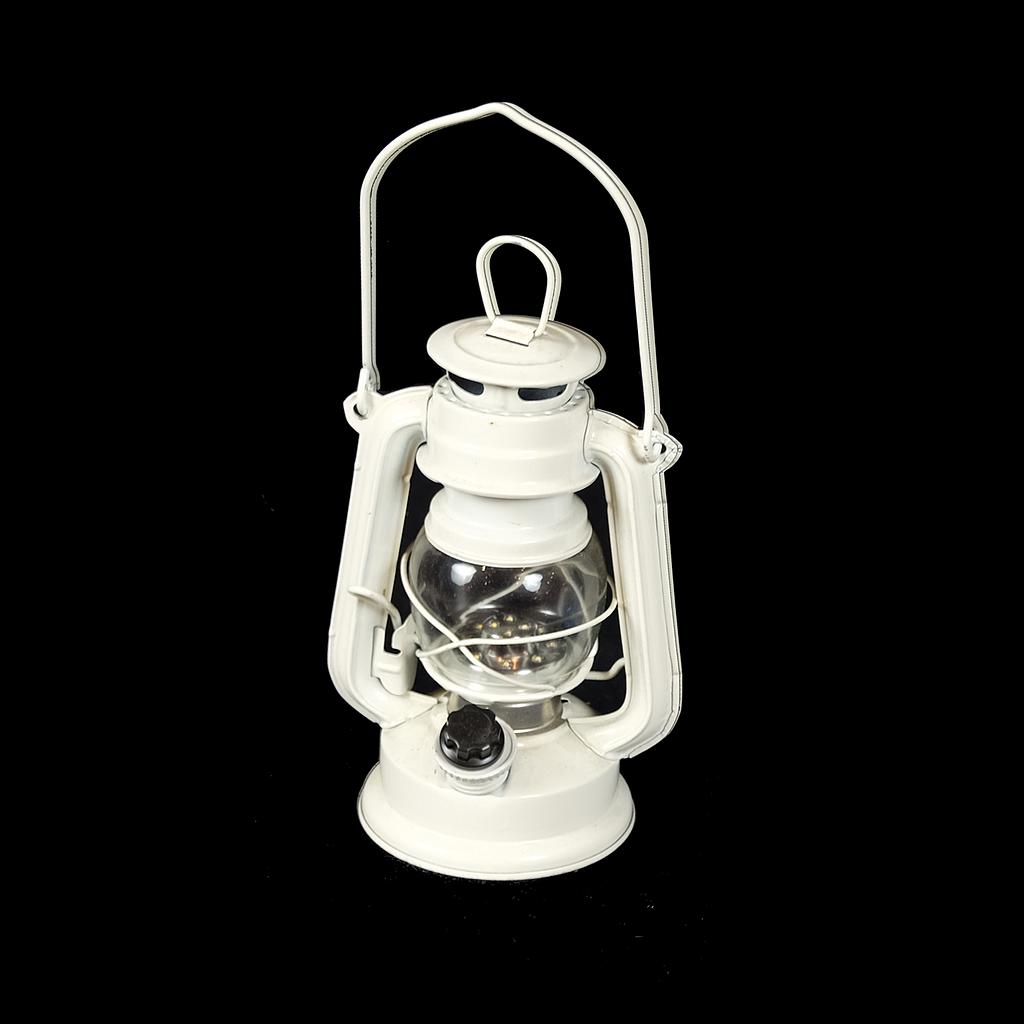 weiße Öllampe mit LED