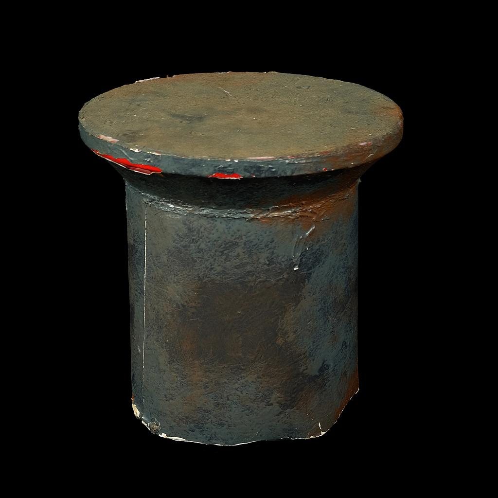 schwarzer Poller