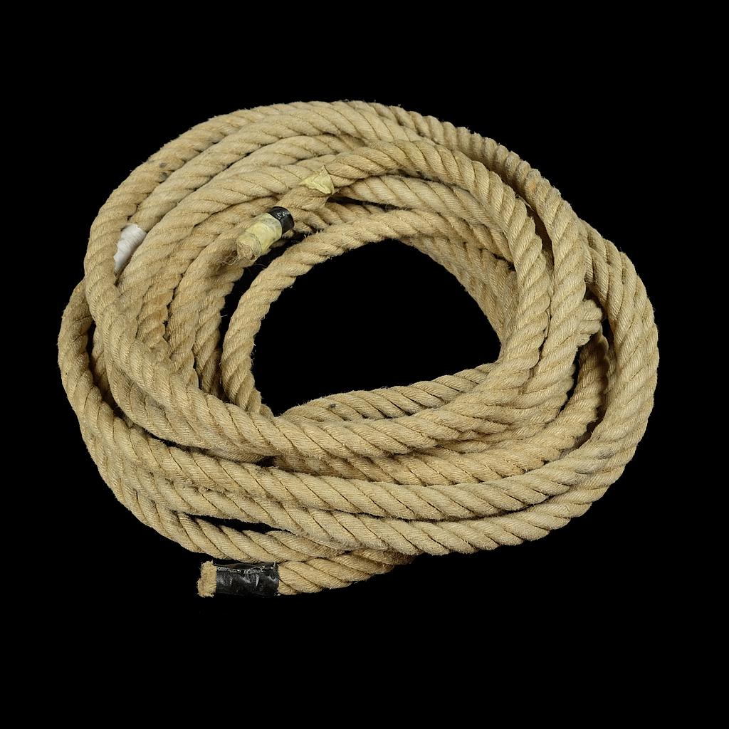 langes, beiges Tau, 13,50m