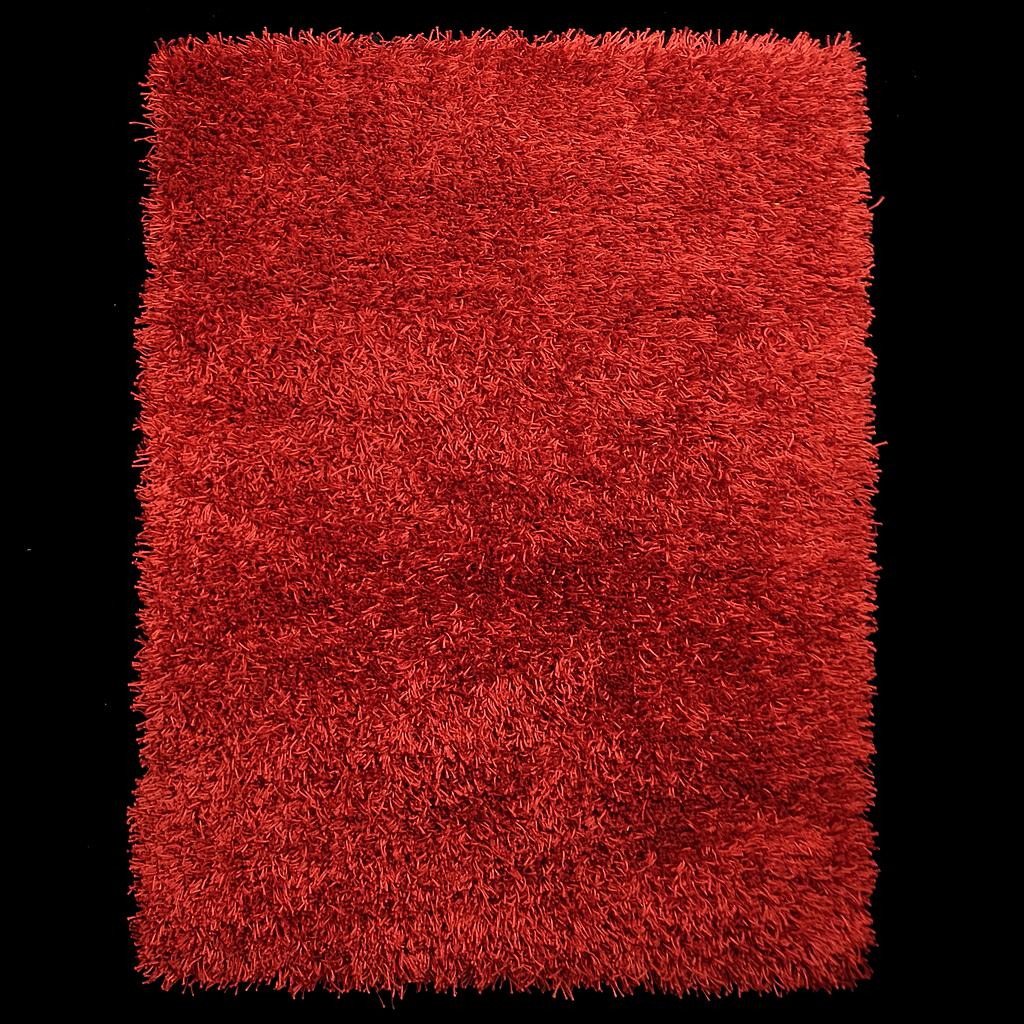 roter Zottelteppich