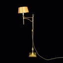 Stehlampe mit kleinem Schirm und Schwenkgelenk