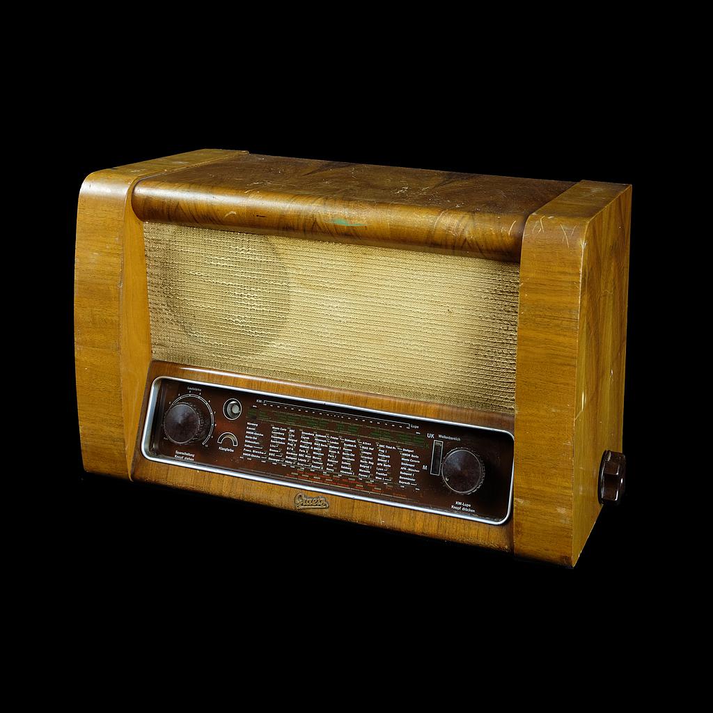 großes Radio, Siemens, 50er