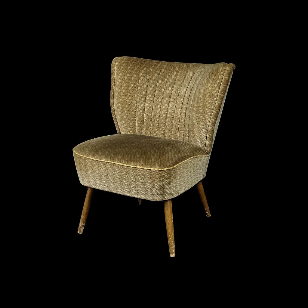 Sessel, grau meliert, Cocktailsessel