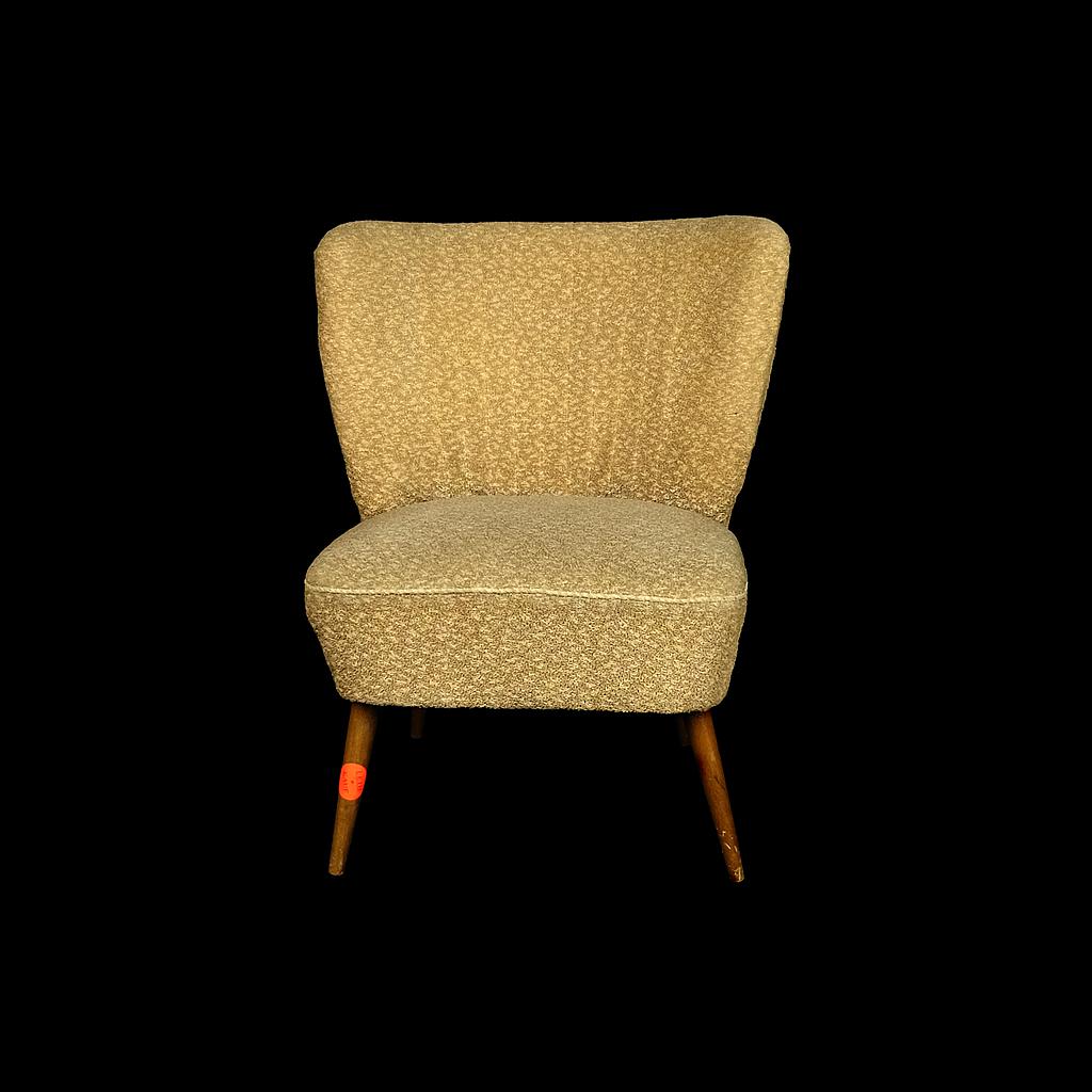 Sessel, beige, ohne Armlehne, Cocktailsessel