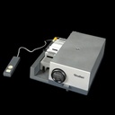 schwarz-grauer Diaprojektor Rollei