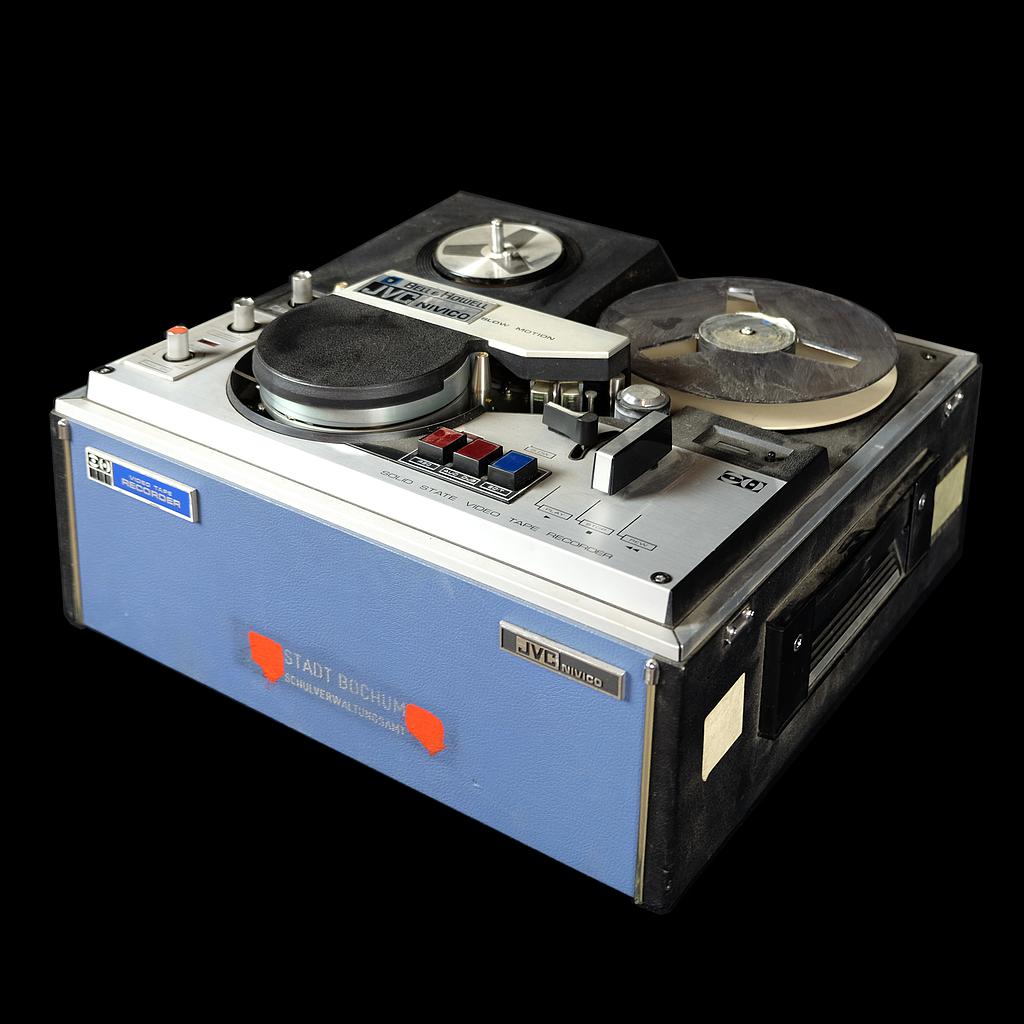 grauer Videotape-Recorder JVC Nivico