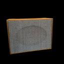 braune Lautsprecherbox