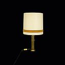 Miete - Tischlampe mit großem Schirm