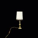 Miete - Tischlampe mit weißem Schirm