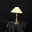 Miete - Tischlampe mit Goldfuß
