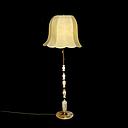 Miete - Stehlampe klassisch, heller Schirm 