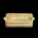 Miete - Sofa, beige, Dreisitzer