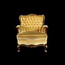 Miete - Sessel, beige, Barock, Garnitur