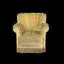 Miete - Sessel, beige gemustert, Garnitur