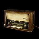 Miete - großes Radio, Nordmende "Carmen", 50er