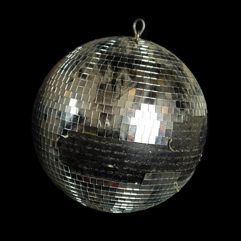 Diskokugel 30cm mit blinden Stellen