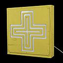 Miete - Leuchtschild mit Apothekenkreuz