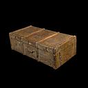 Miete - alte Metalltrue (Holz &amp; Metall)