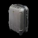 Miete - schwarzer Hartschalen-Rollkoffer / Trolley