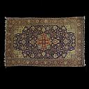 Rental of kleiner Perserteppich, blau-beige (Day(s))