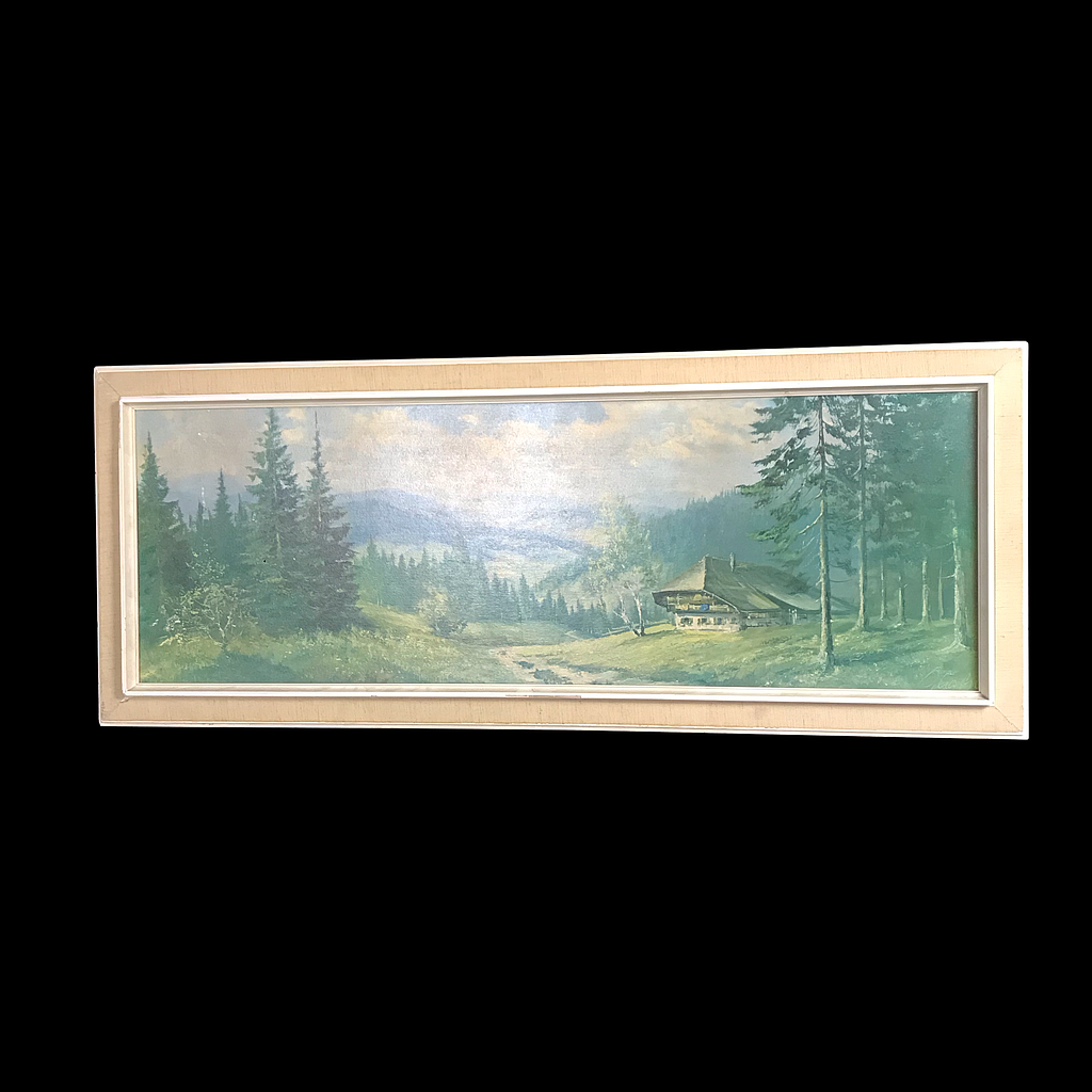 beiger Bilderrahmen &quot;im Schwarzwald&quot;