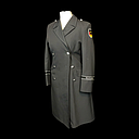 Miete - dunkelgrauer Uniformmantel "Wachbataillon"