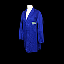 Miete - blauer Arbeitsmantel "Falkenried"