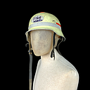 Miete - gelber Feuerwehrhelm
