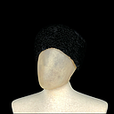 Miete - schwarze Pelzmütze (viscose)