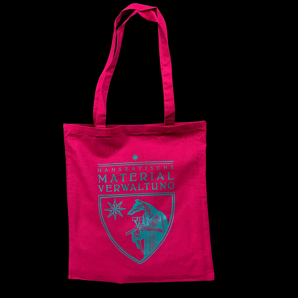 HMV Jutebeutel - pink