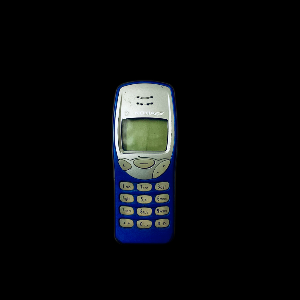 blaues Mobiltelefon, Nokia 3310
