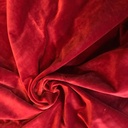 roter Samtstoff / Samtvorhänge
